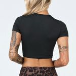 Princess Polly Flower Cut-Out Crop Top Photo 2