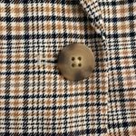 J. Jill Mendocino Plaid Blazer Womens Size Small Tigers Eye 2489014YQS NEW Brown Photo 8