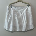 Athleta  NWT Run with It‎ 16 Inch Skort in White Size XL Photo 8