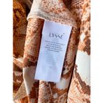 Lysse  Animal Print Sleeveless Long button down shirt Sz M Photo 13