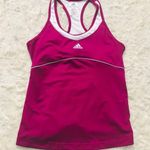 Adidas Climalite Workout Tank Top Size Medium Fuchsia Pink Photo 0