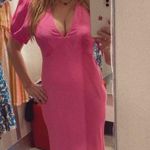 A New Day maxi minimal dress in hot pink size Medium Photo 10