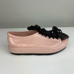 Melissa Be+ Disney pink minnie mouse lace up PVC sneakers size 6 Photo 2