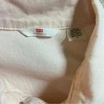 Levi's  Women's Soft Surplus Denim Romper Shorts Blush Pink Size Large Y2K Preppy Photo 10