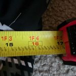 Candie's Candie’s Women’s Army Green Plaid Half Zip Sheer Long Sleeve V Neck Blouse XS Photo 11