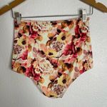 Kortni Jeane  High Waisted Floral Swim Bottoms Size Extra Small Photo 3