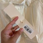 NWT Doen Danette shorts in salt White Size 6 Photo 5