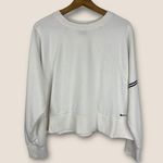 Nike Pro Womens size XL Dri-FIT Get Fit Crew Sweatshirt Cropped dd1955 White Photo 0