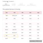 Wolf & Whistle halter bikini top. Navy on white polka dots. 36F Blue Size undefined Photo 11