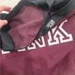 PINK - Victoria's Secret  Maroon Tote Bag Photo 1