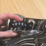 Motel Rocks Zoven Flare Trouser In 70'S Ripple Photo 5