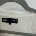 ZARA  white ruffled sailer collar Blouse Photo 7