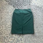 Hugo Boss BOSS  Virgin Wool Slim Fit Pencil Skirt Green 6 Photo 3