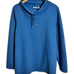 L.L.Bean  Softlight Quilted Sweater Women 1X Plus Size Funnel Neck Gorpcore Cozy Photo 0