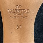 Valentino Garavani Valentino boots Suede Knee High Rockstud Heeled Tall in Black size 37 / 7 Photo 12