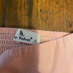 Shy Velvet  Women's Summer Dress Square Neck Short Sleeve Crossover Waist Casual Party Mini Dress, Size S (light stain on sleeve) Photo 3