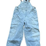 Y2K Vintage Route 66 denim overalls utility straight leg Medium Blue Photo 0