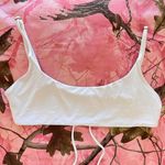 O'Neill o’neill saltwater solids white tie back bikini top Photo 0