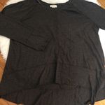 Style & Co Xl fits 3X Distressed hem hi lo ruffle bottom top! Photo 3