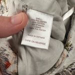 Eva Mendes New York & Company Trumpet Skirt Womens 14 Beige Floral Zip Mermaid Purple Photo 6