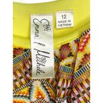 Emma & Michele  ORANGE MULTI COLOR AZTEC PRINT SLEEVELESS MAXI DRESS‎ 12 Photo 1