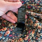 Topshop Floral Long Sleeve Dress With Back Cutout 4 Photo 9