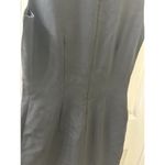 Italian Sonia Spegiale Black Collar Faux Fur Elements Size 44 Bodycon Mini Dress Size M Photo 6