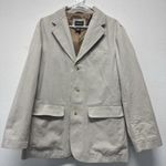 st. john's bay Business Casual Blazer Men Medium Khaki Tan Suit Sport Coat Jacket Photo 0