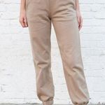 Brandy Melville Tan Rosa Sweatpants Photo 0