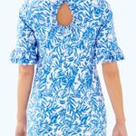Lilly Pulitzer fiesta stretch resort white and blue size 0 Photo 1