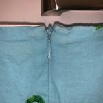 Lilly Pulitzer blue dress with green embroidery Photo 6