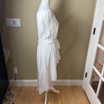 Sachin + Babi  High Low Patterned Tunic Top w belt Size large White Pattern Photo 8