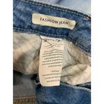 Seven7  Fashion Jeans Women 14 Distressed Light Wash Cropped Western Boho Fringe Photo 2