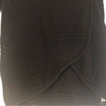 New Directions Black Wrap Look Cowl Neck Sweater, Size Small Photo 1