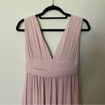 Lulus  Heavenly Hues Blush Maxi Dress Bridesmaid Photo 1