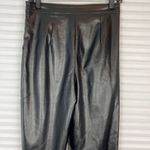 Princess Polly  Love Club Pants Black Size 4 High Waist Darting Seams Vegan Photo 5