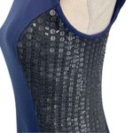 Phoebe Couture  leather sequin sheath bodycon dress [size 6] Photo 7