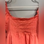 Altar'd State Altar’d State Puff Sleeve Sundress Sun dress Mini Dress Lined Large Cotton Coral Photo 4