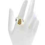 Gucci NWOT authentic Sterling Silver Enamel GucciGhost Pineapple GG Ring us6 Photo 0