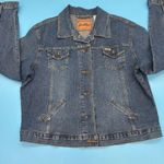 Levi's Levi Strauss Women’s Denim Jean Medium Blue Jacket Size XL Photo 3