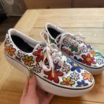 Vans Era Platform Glitter Daisies 'Rainbow True White' Photo 2