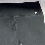 PINK - Victoria's Secret Pink Victoria Secret Small Black Yoga Pants Bottoms With Scrunch Butt Photo 2