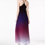 Bar III Ombré Pleated Maxi Dress - Large- Great For holiday, Travel, Parties Photo 4
