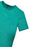 ZARA  Green Mini Dress w/ Gold Buttons – Size Medium Photo 6