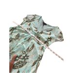 90s Y2k Babydoll Tank Fairy Core Floral Print Handkerchief Hem Size S Sheer Photo 9