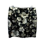 Roz & Ali  Women's Floral Metalic Skirt Photo 0
