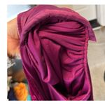 Boohoo  Deep Pink velvet 1 button front bodycon size s western glam holiday Photo 9