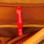 Spanx Faux Suede Leggings in Rich Caramel Size Medium Photo 6