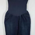 Indigo Blue  Denim Maternity jean size medium Photo 0