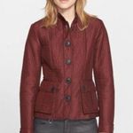 Burberry  Brit Quilted Jacket Deep Burgundy Women’s Size Small Photo 0